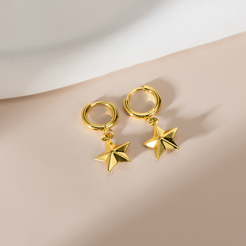 Gold-5 five-pointed star