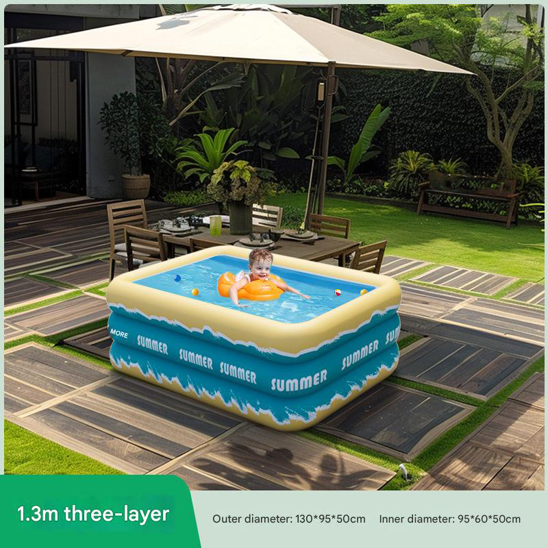 1.3 m 3 layer glacier blue