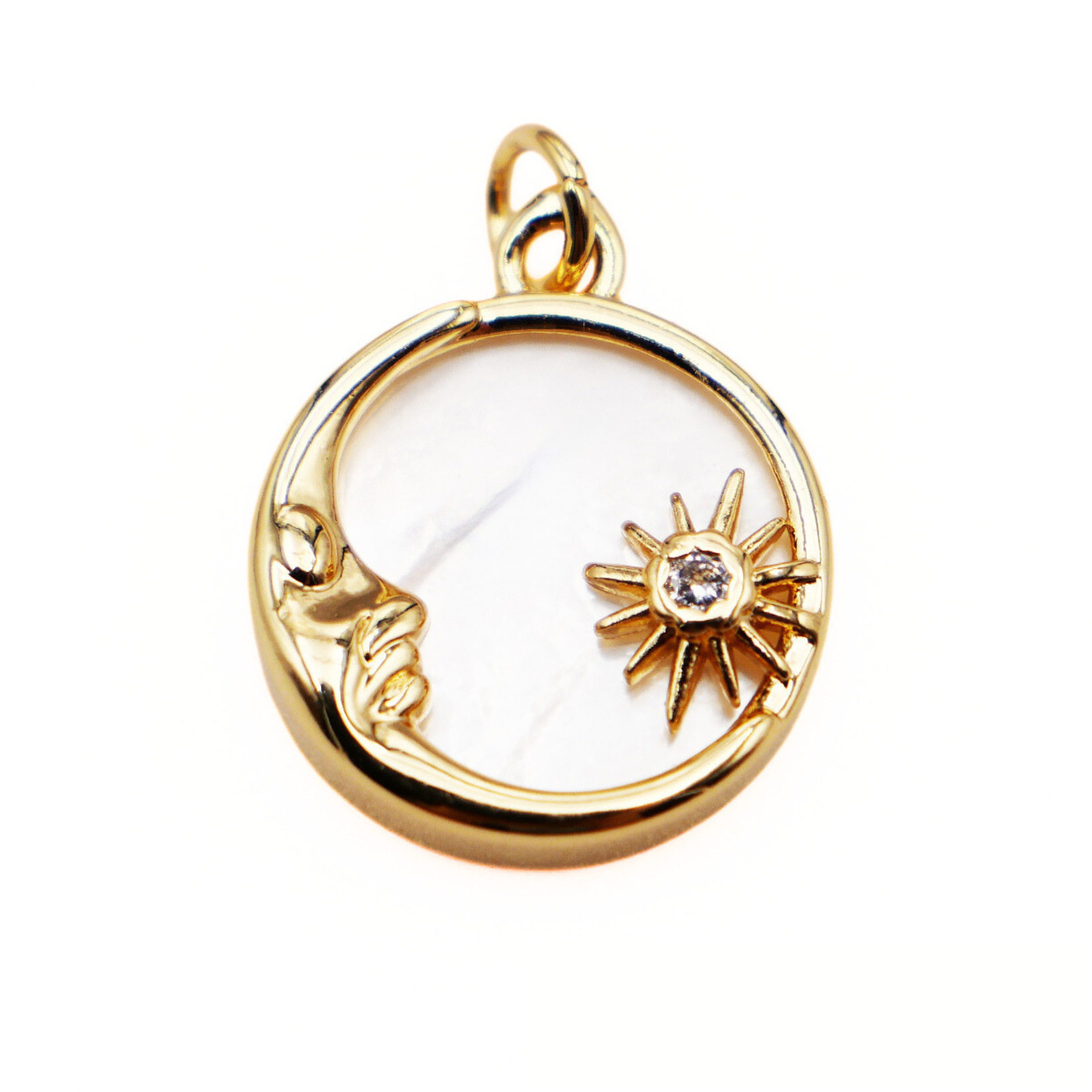 3:W5683 star and moon-18k gold