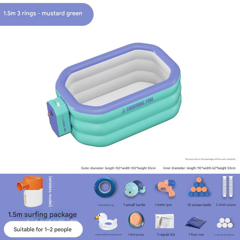 1.5 m 3-layer B set with wireless pump