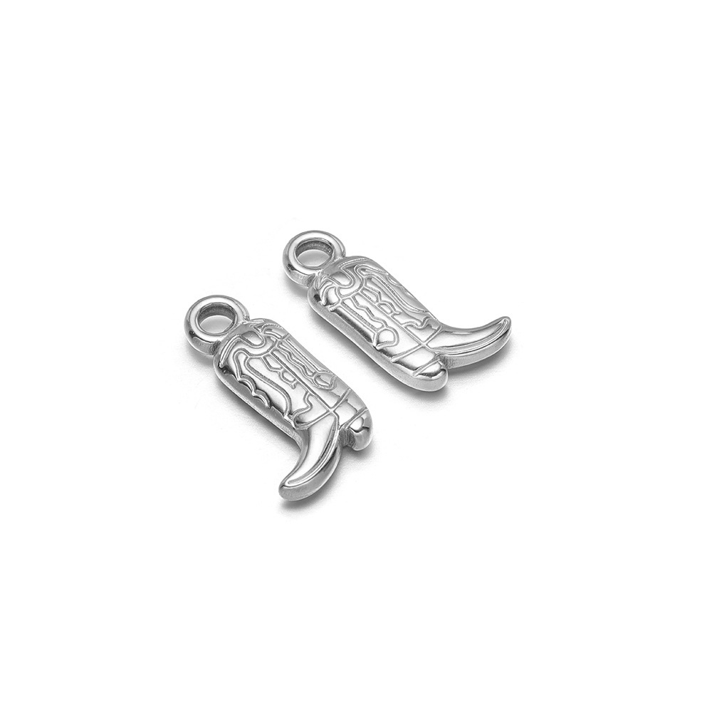 20:18*10mm gold oil compact solid boots with 2.7mm single hole inside steel color