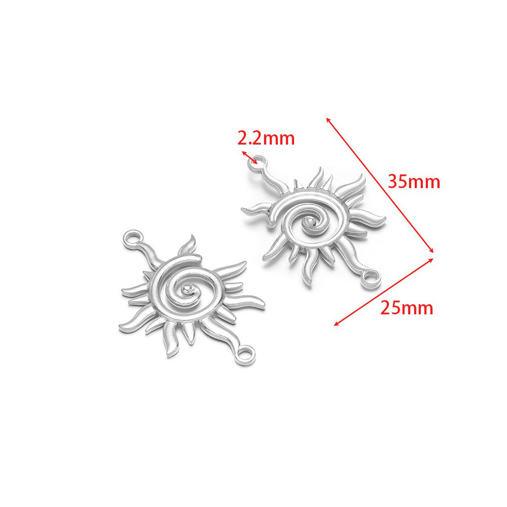 2:35*25mm hydraulic hollow sun, 2.2mm double hanging inside, steel color