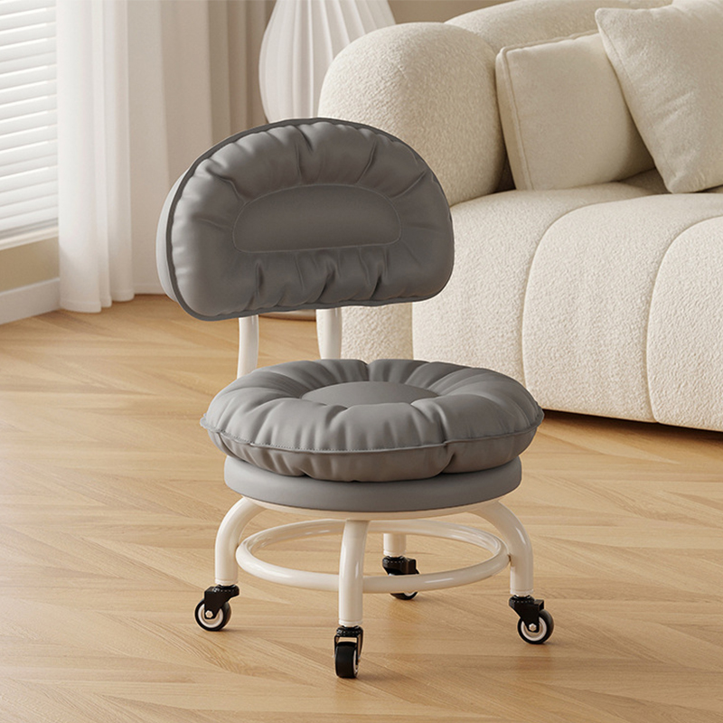 Iron frame backrest model: dark gray [with] gold diamond bearing wheel