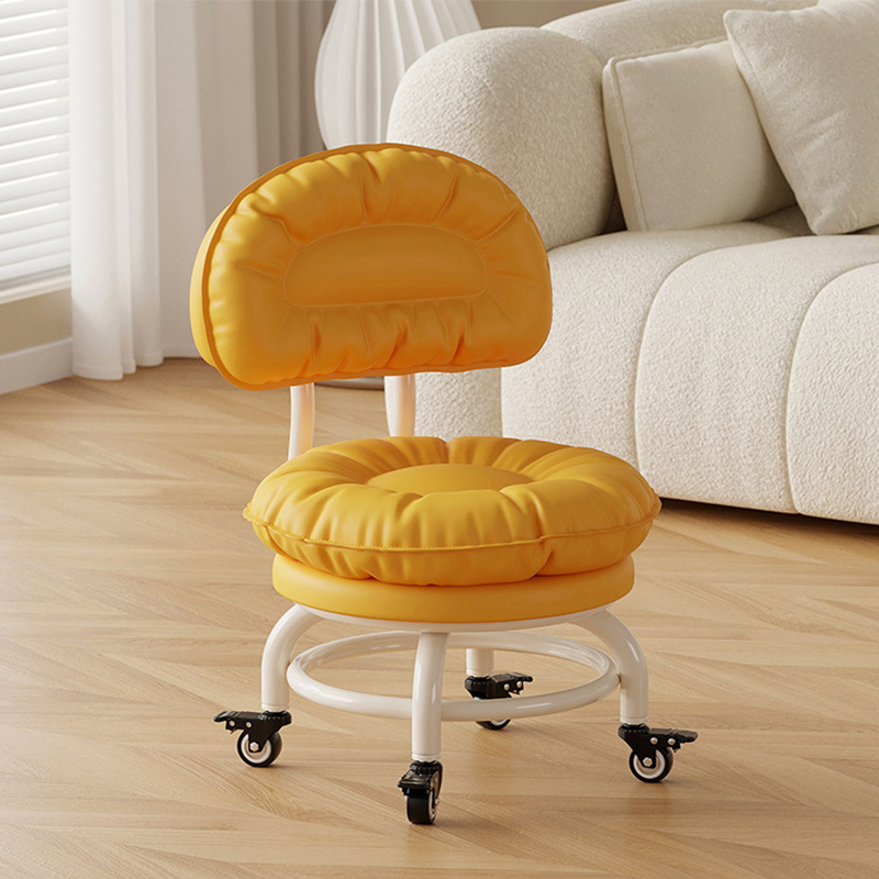 Iron frame backrest model: turmeric [with] gold diamond brake wheels