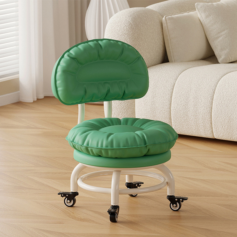 Iron frame backrest model: green [with] gold diamond brake wheels