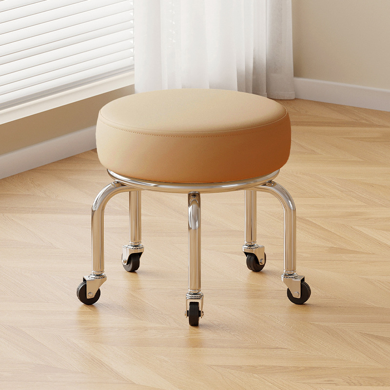 Wrought iron bearing wheel: tall caramel