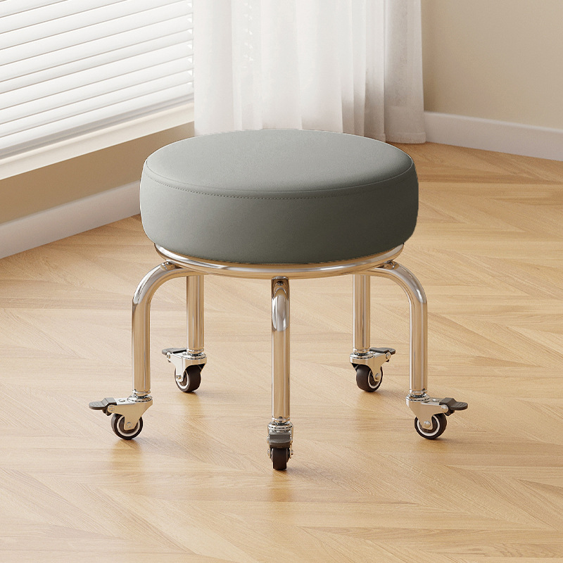 Rubber brake wheel: tall dark gray