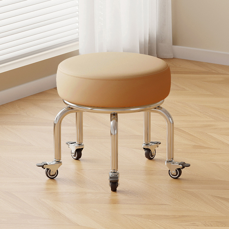 Rubber brake wheel: tall caramel