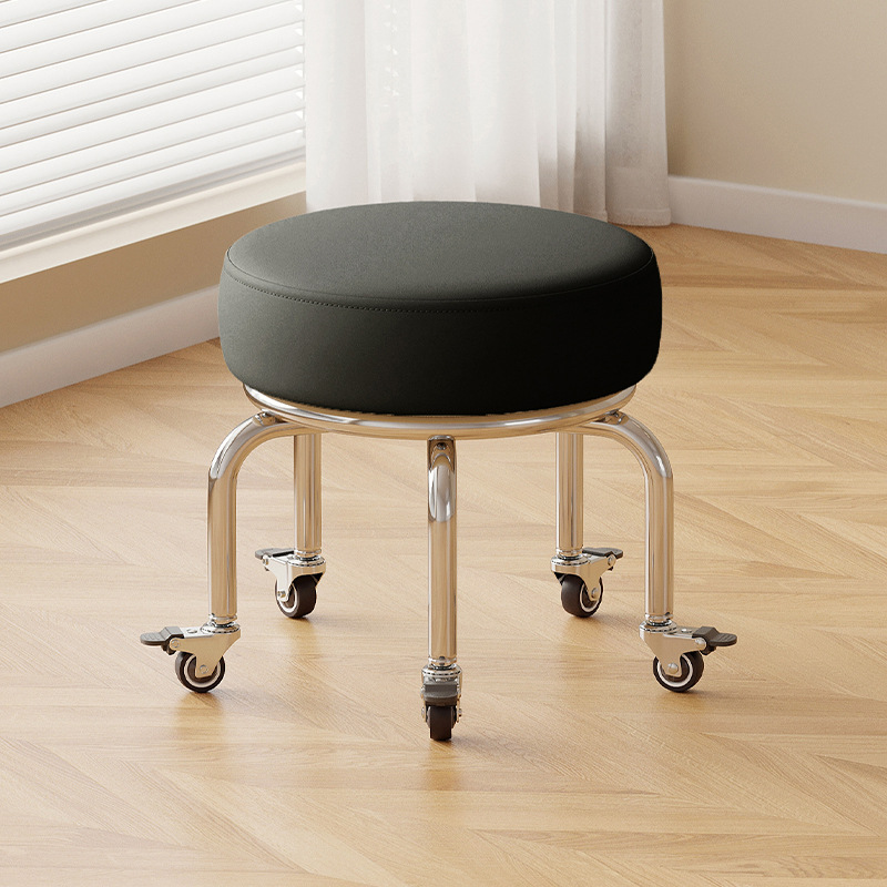 Rubber brake wheel: tall black