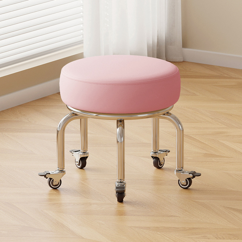 Rubber brake wheel: tall pink