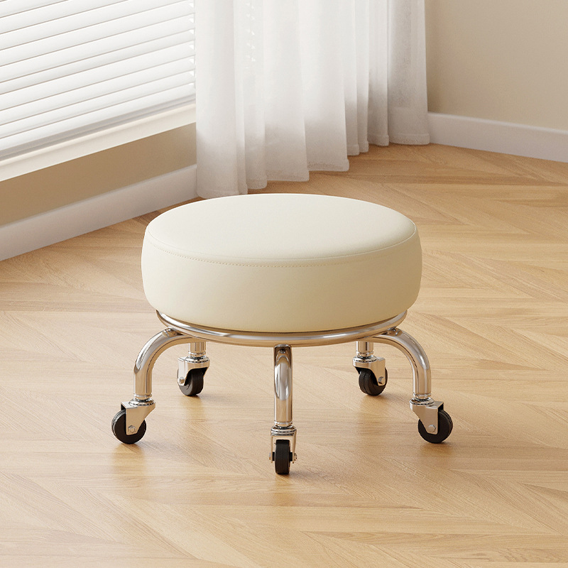 Iron bearing wheel: short white