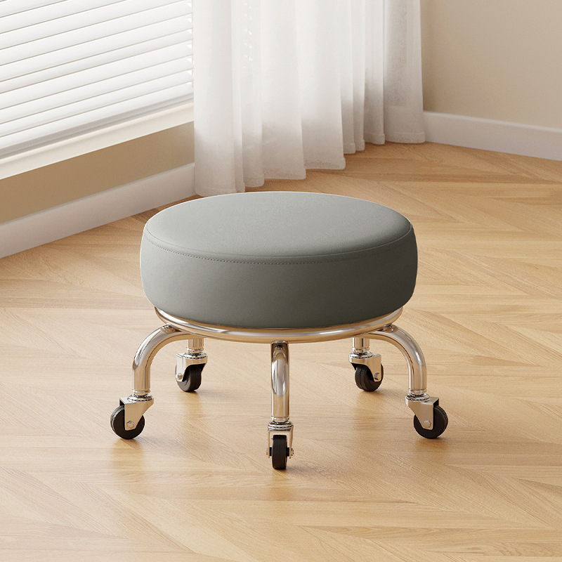 Wrought iron bearing wheel: short dark gray