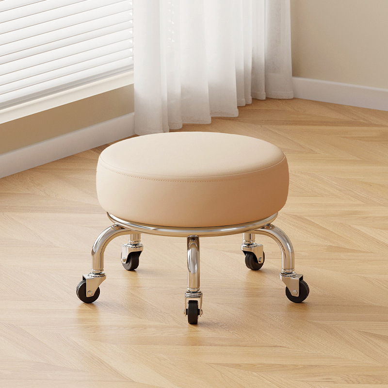 Iron bearing wheel: short style light coffee