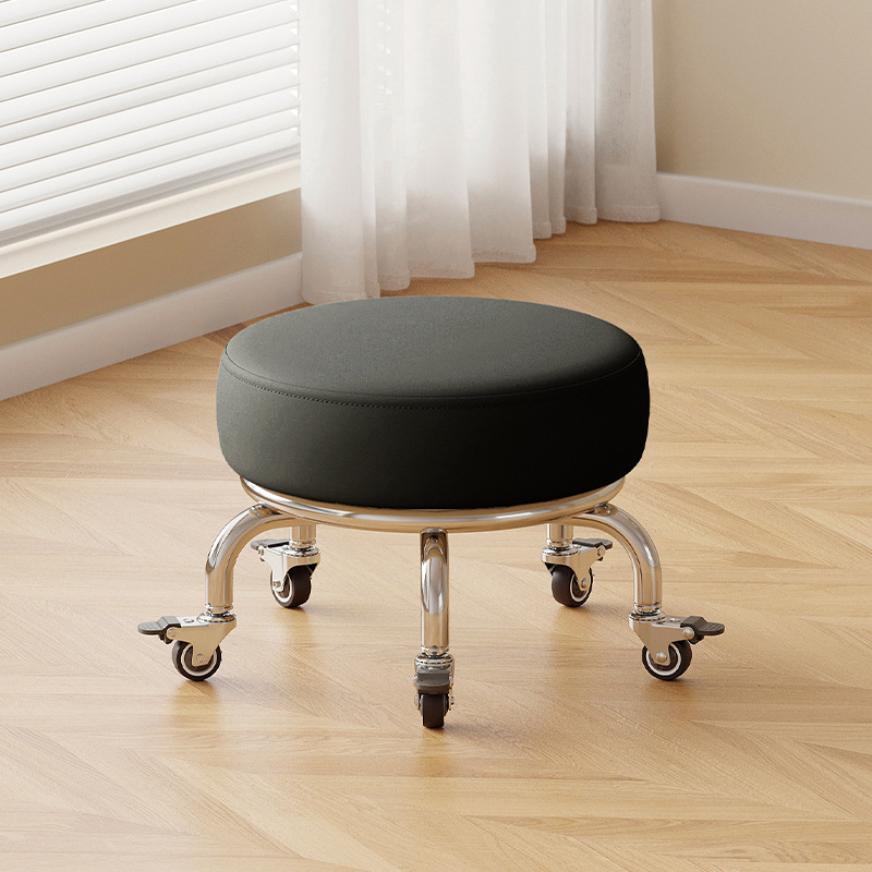 Rubber brake wheel: short black