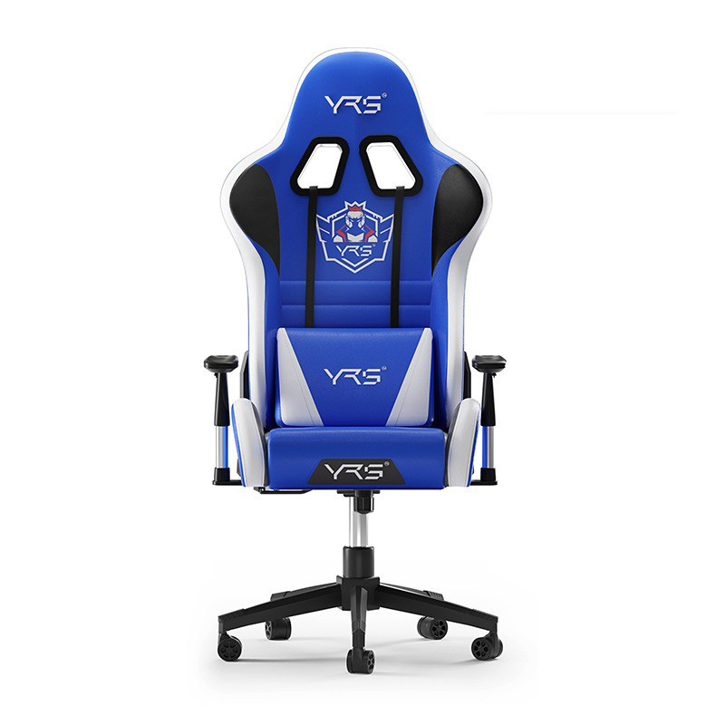 Blue and white standard