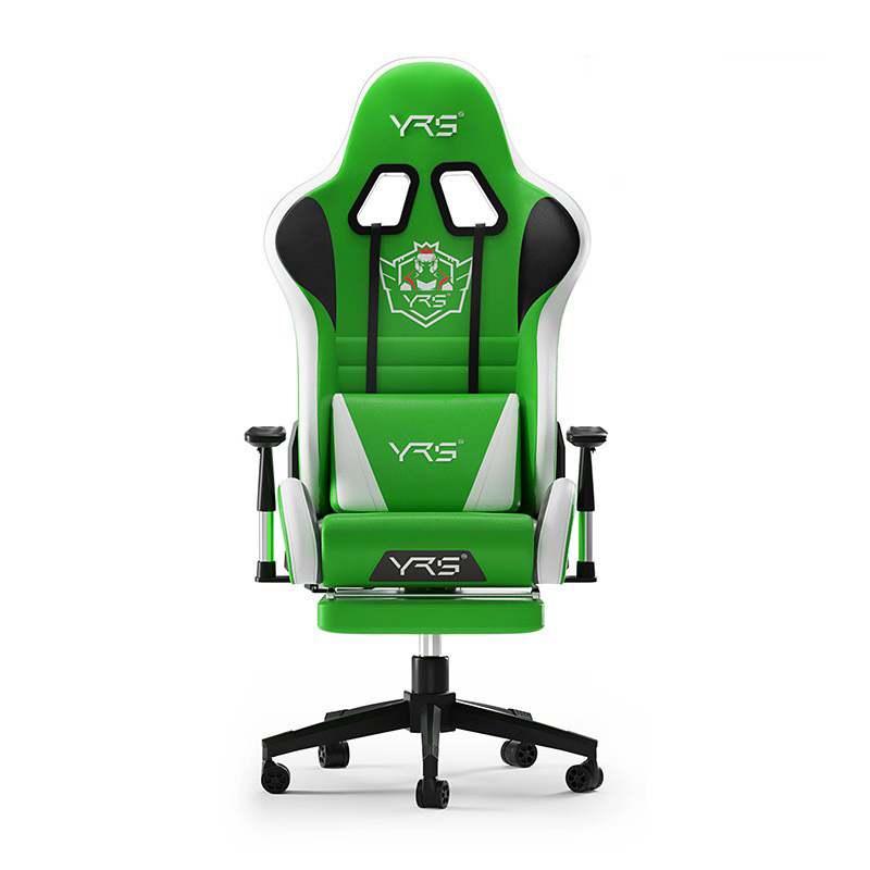 Green and white standard   foot rest