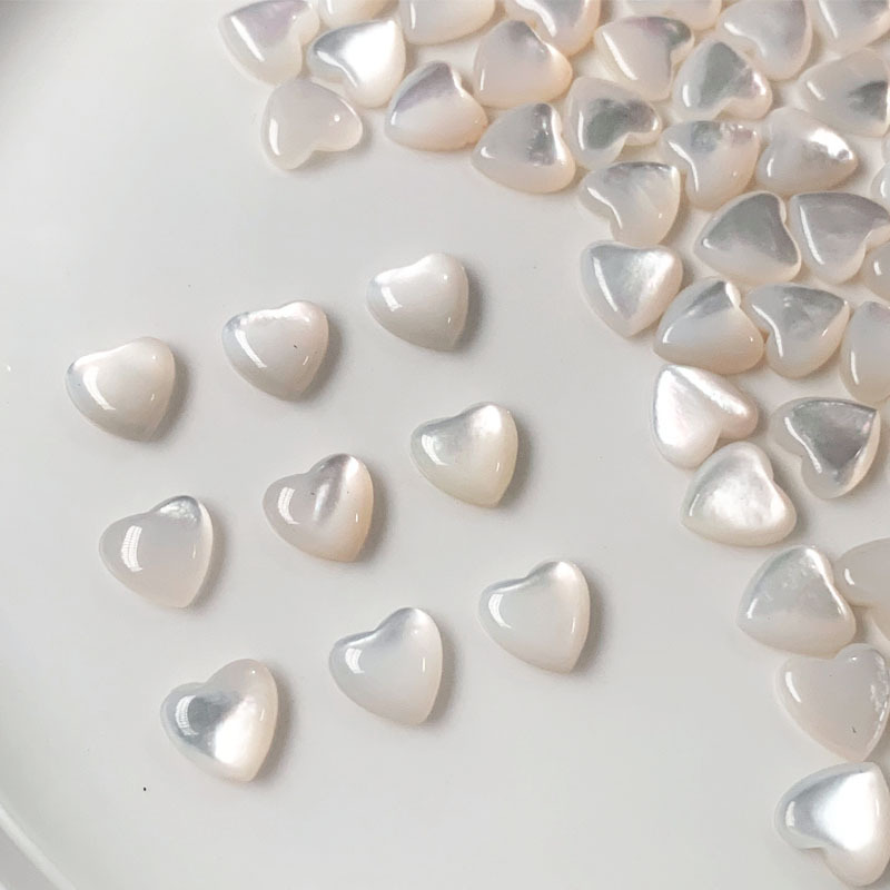 10mm love white shellfish (3mm thick)