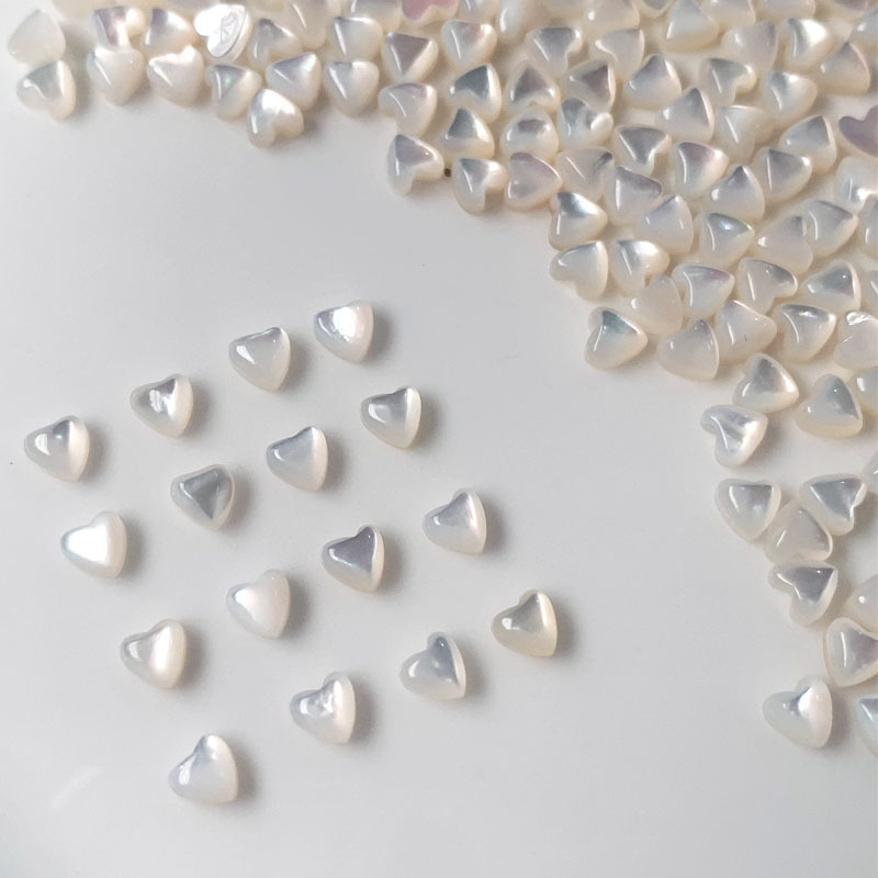1:4mm love white shell (2mm thick)