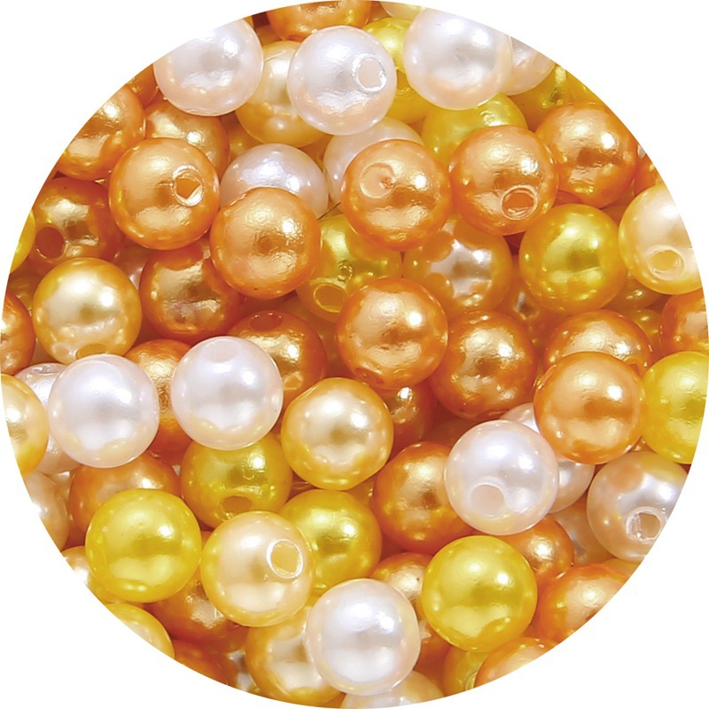 11:apricot light coffee white yellow 4 color mix