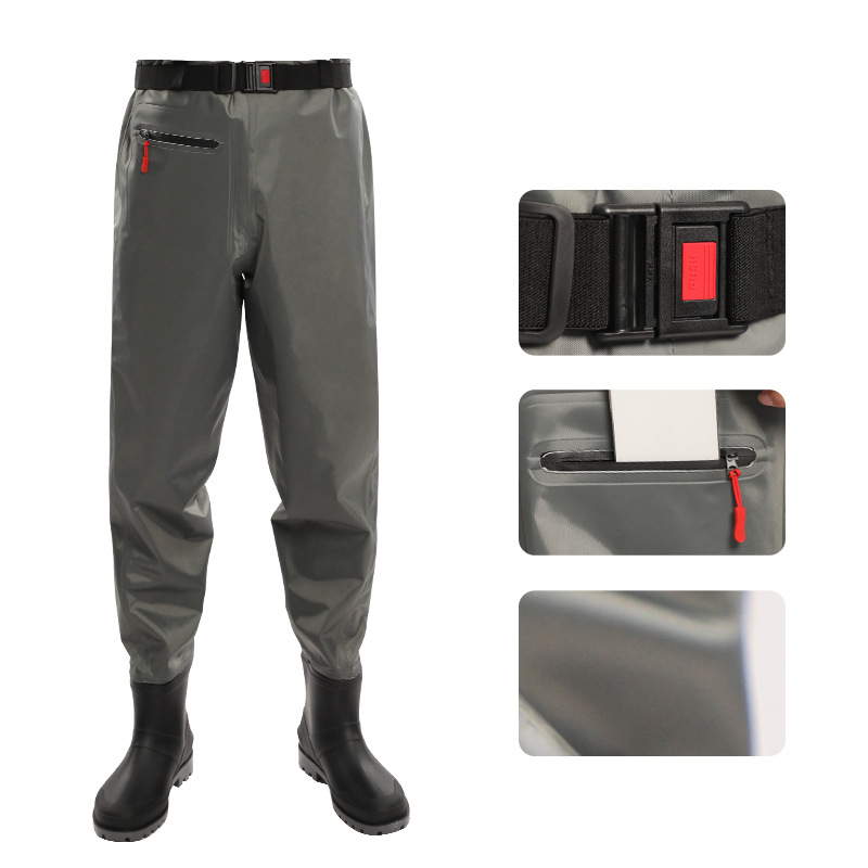 Nylon gray waist [belt   rhinoceros shoes]]