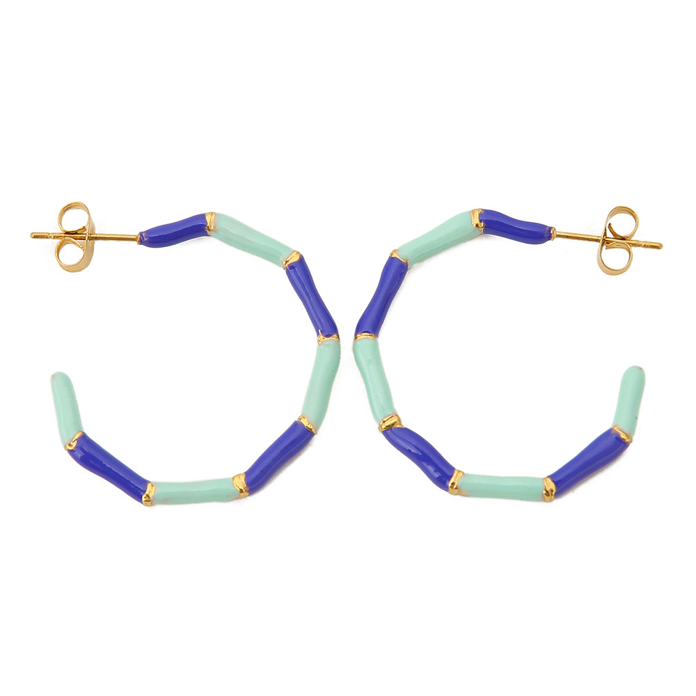 4:Light green sapphire blue