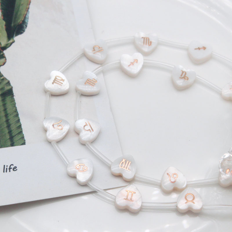 2:heart cross hole White