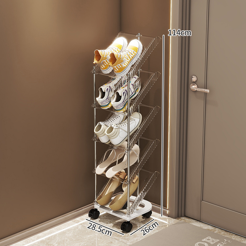 Five layers white with wheels