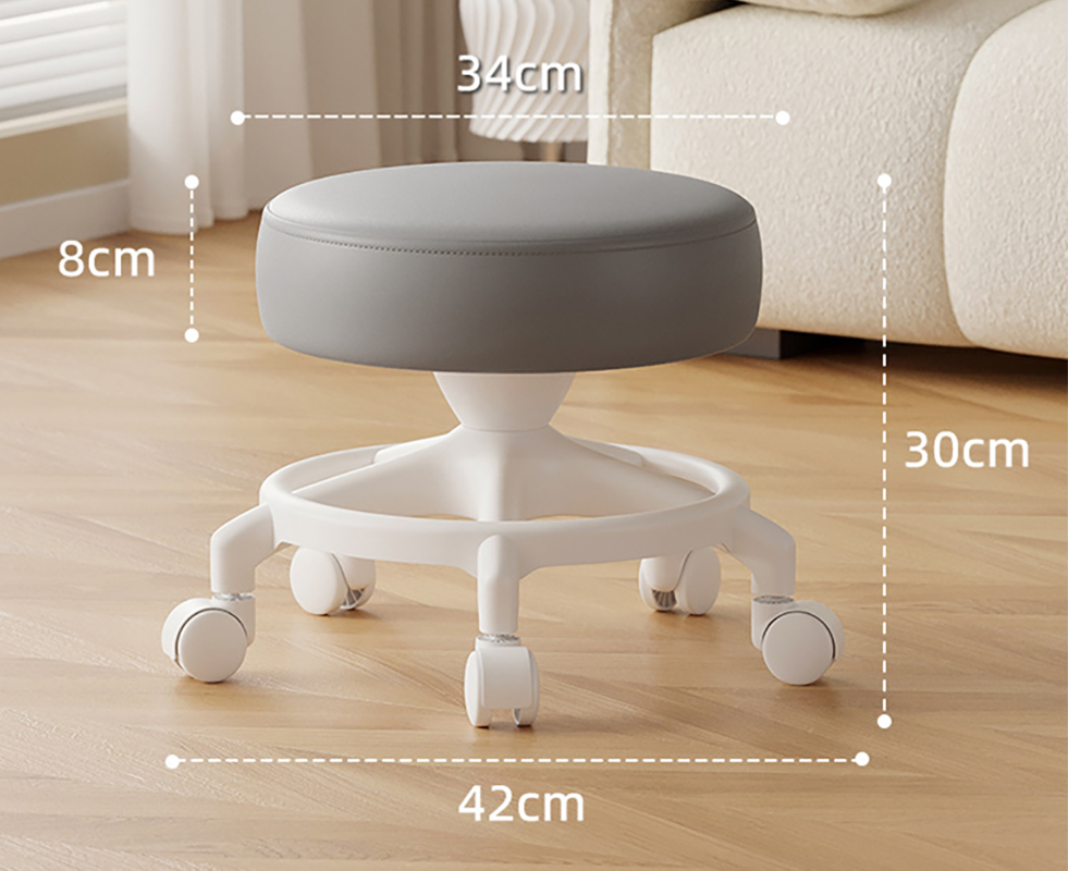 Anti-rollover reinforced five claws: dark gray [with] wear-resistant and anti-scratch wheels
