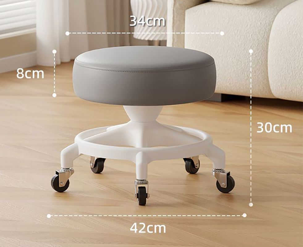 Anti-rollover reinforced five claws: dark gray [with] iron bearing wheel