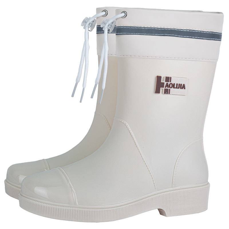 White with wristband