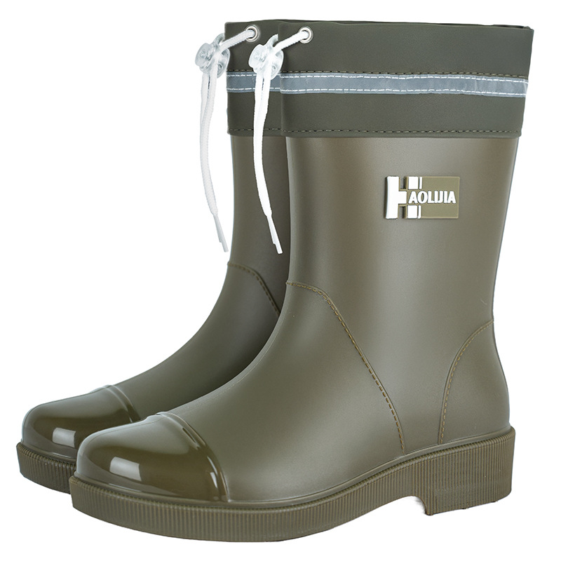 Dark green with wristband