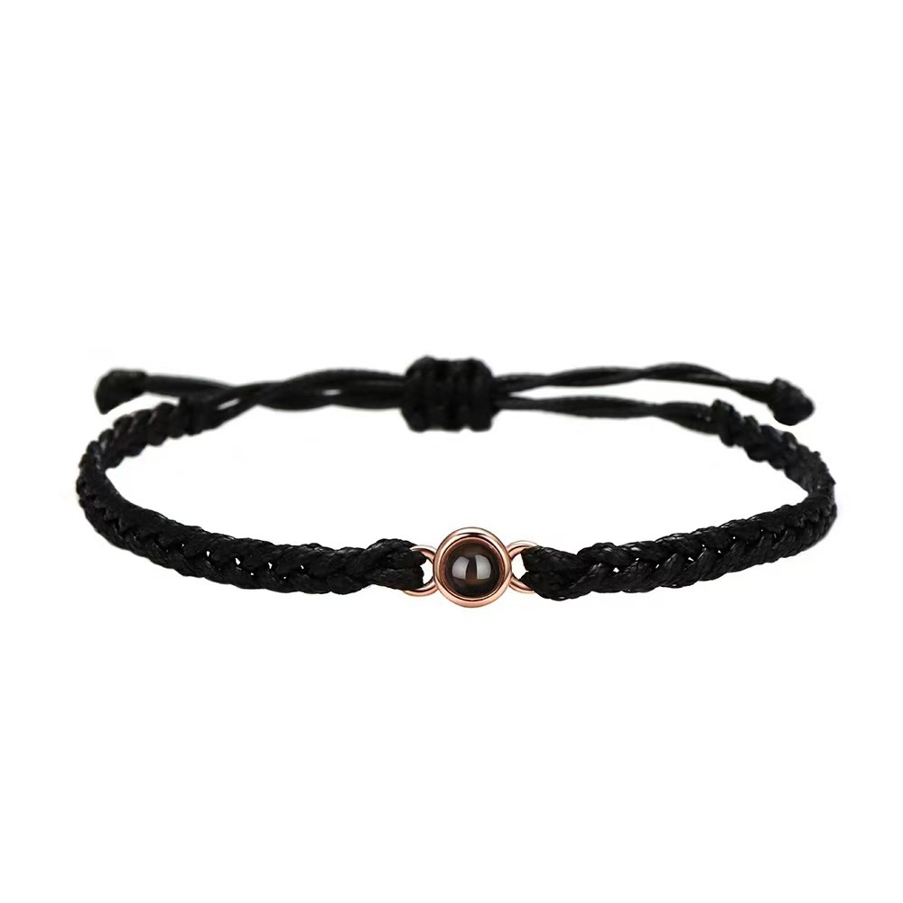 3:Black rope   rose gold