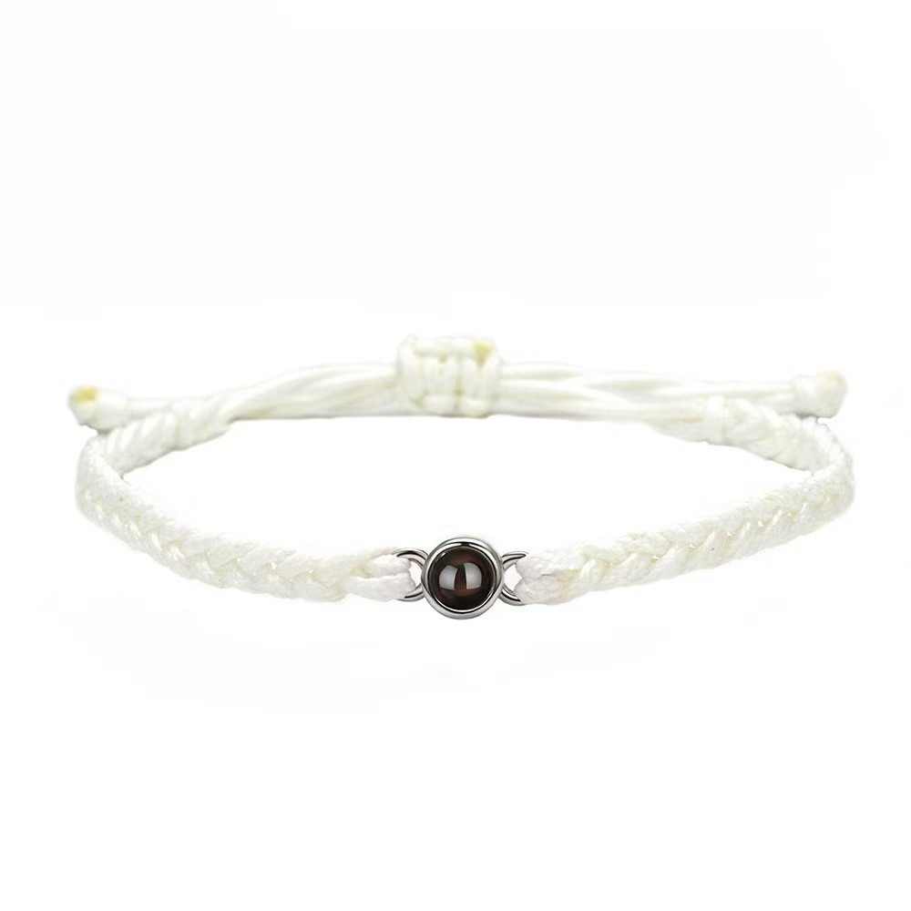 8:White rope   silver