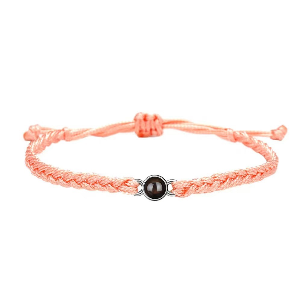 12:Pink rope   silver