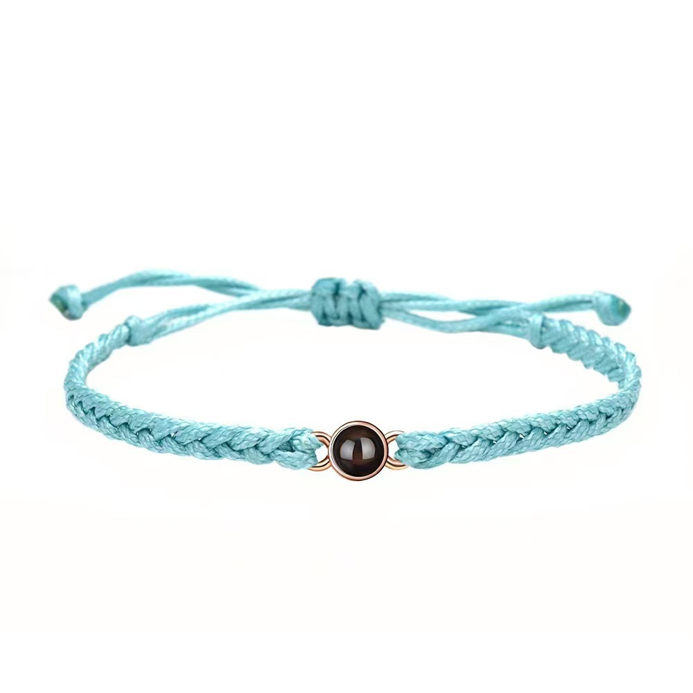 15:Green rope   rose gold