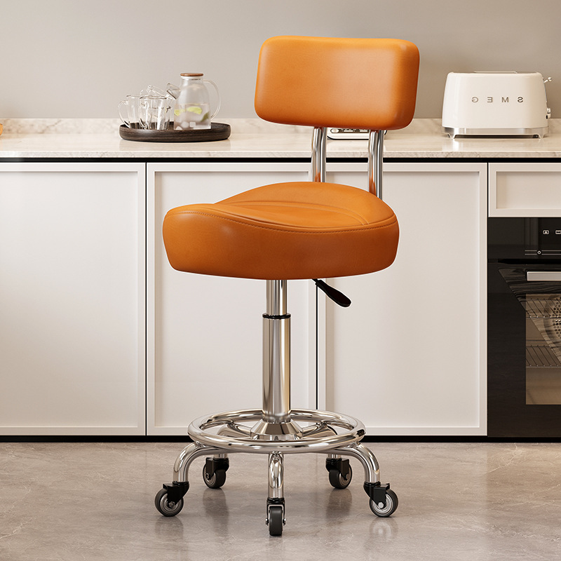 Backrest model without pedals: orange [with] gold diamond bearing wheel