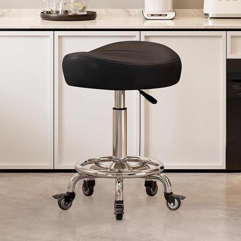 No pedals, no backrest: black [with] gold diamond brake wheels