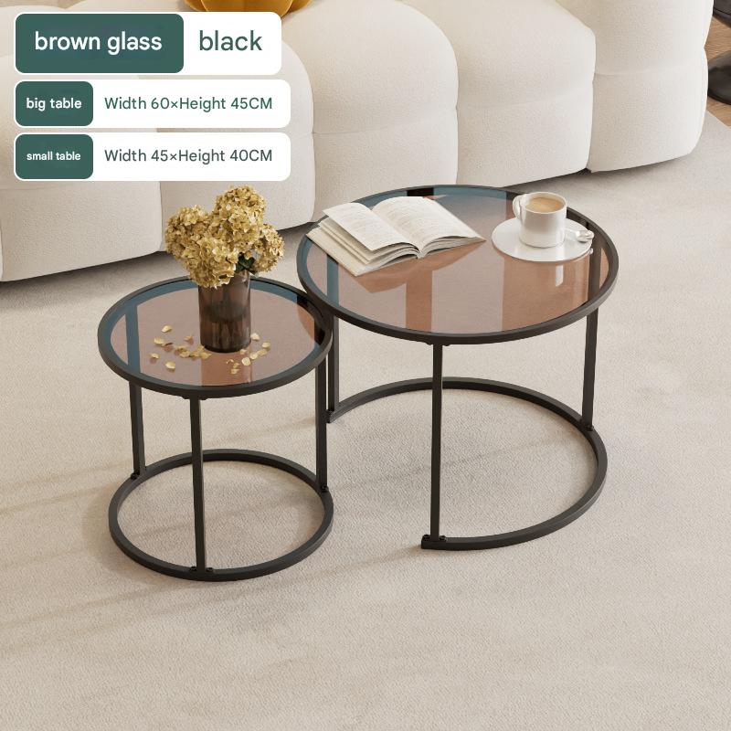 Brown Glass   black feet [60   45cm]]