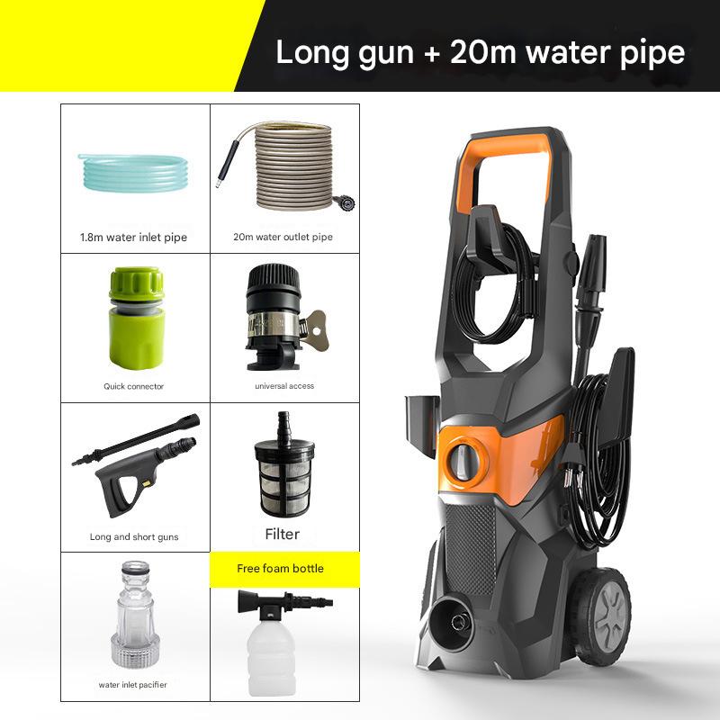 orange Long gun 20m outlet pipe