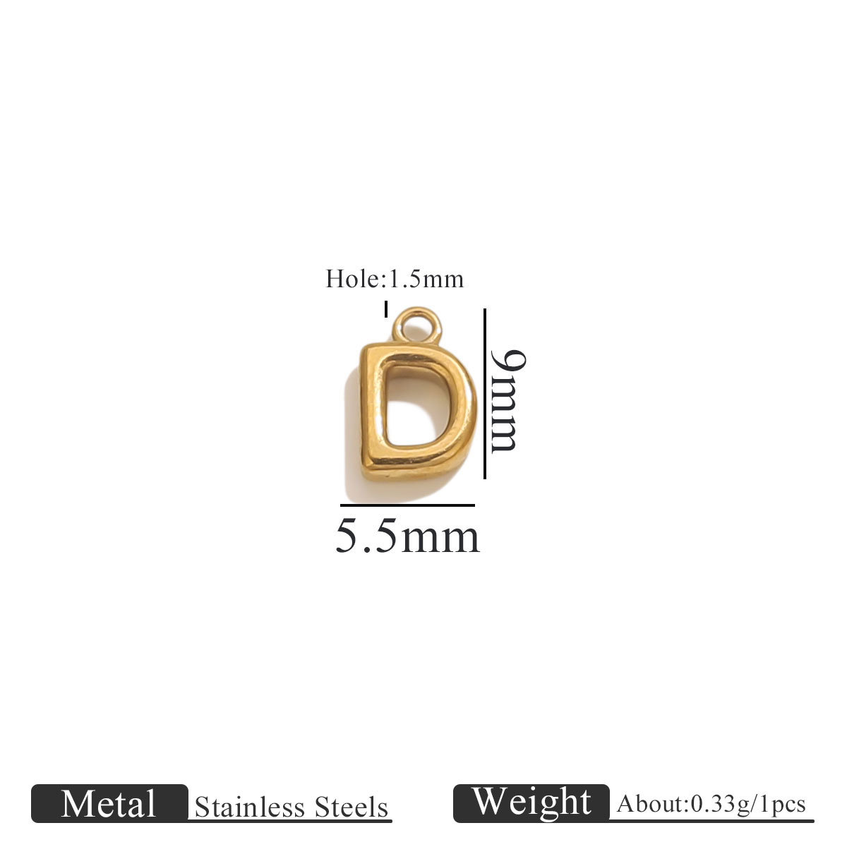 4:Gold circled letter-d