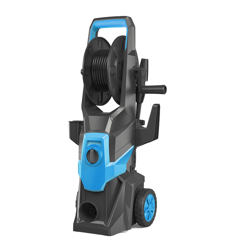 blue Short gun 10m water outlet pipe   foam pot