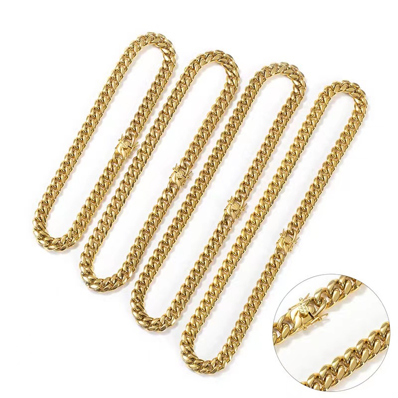 gold color plated 8mm/50cm