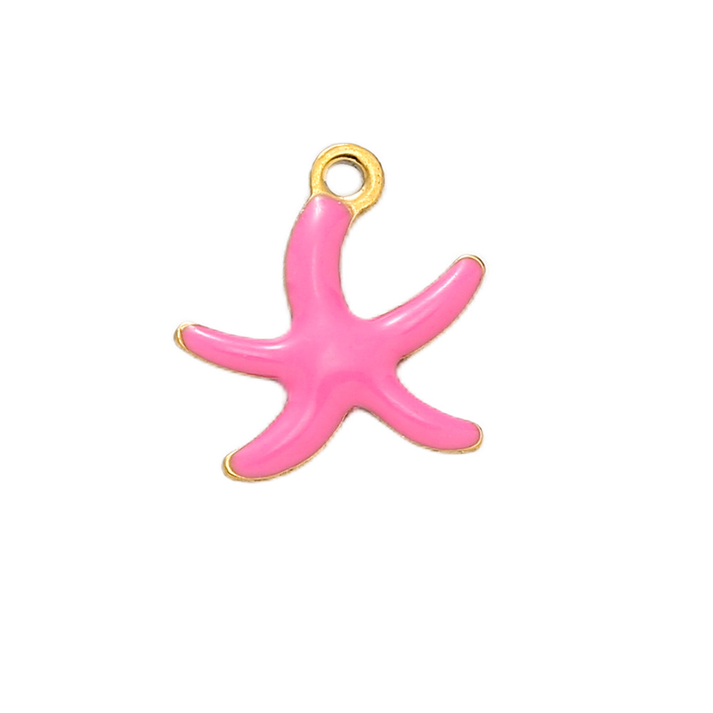 10:A220 dark pink starfish