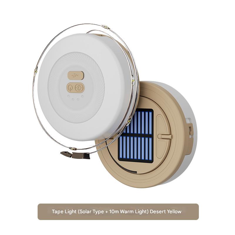 yellow (solar 10 m warm light string)