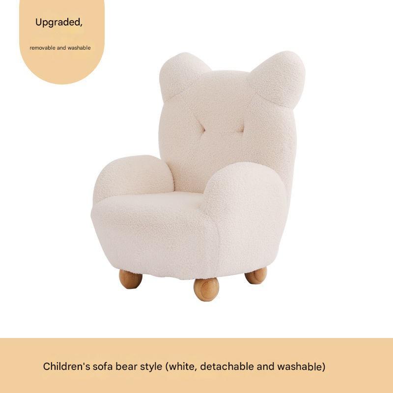 White bear model-removable and washable