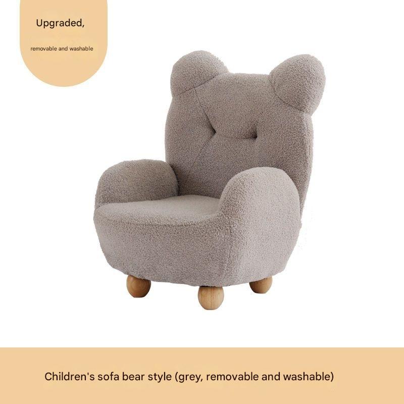 Gray bear style-removable and washable