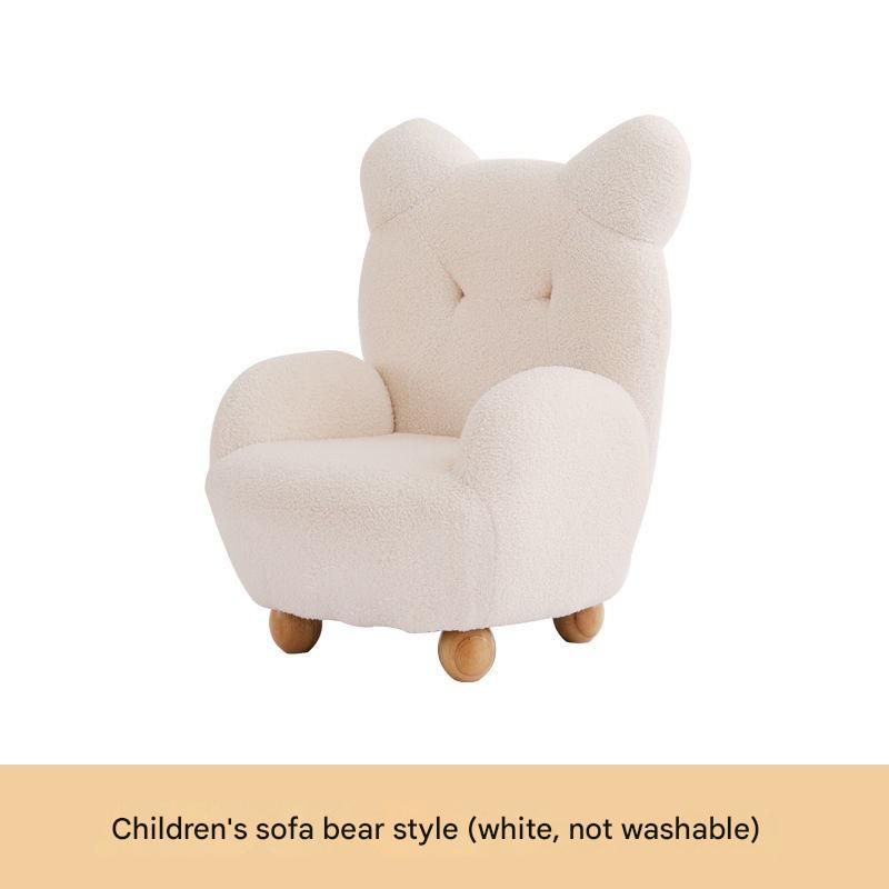 White bear model-not removable and washable