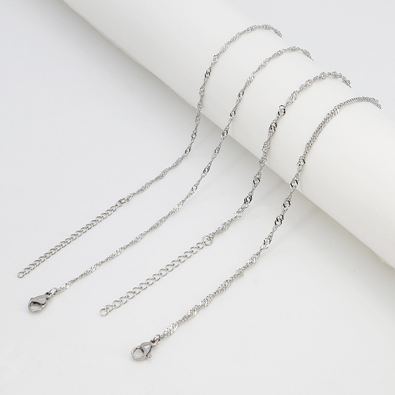 3mm/45cm with 5cm extender chain