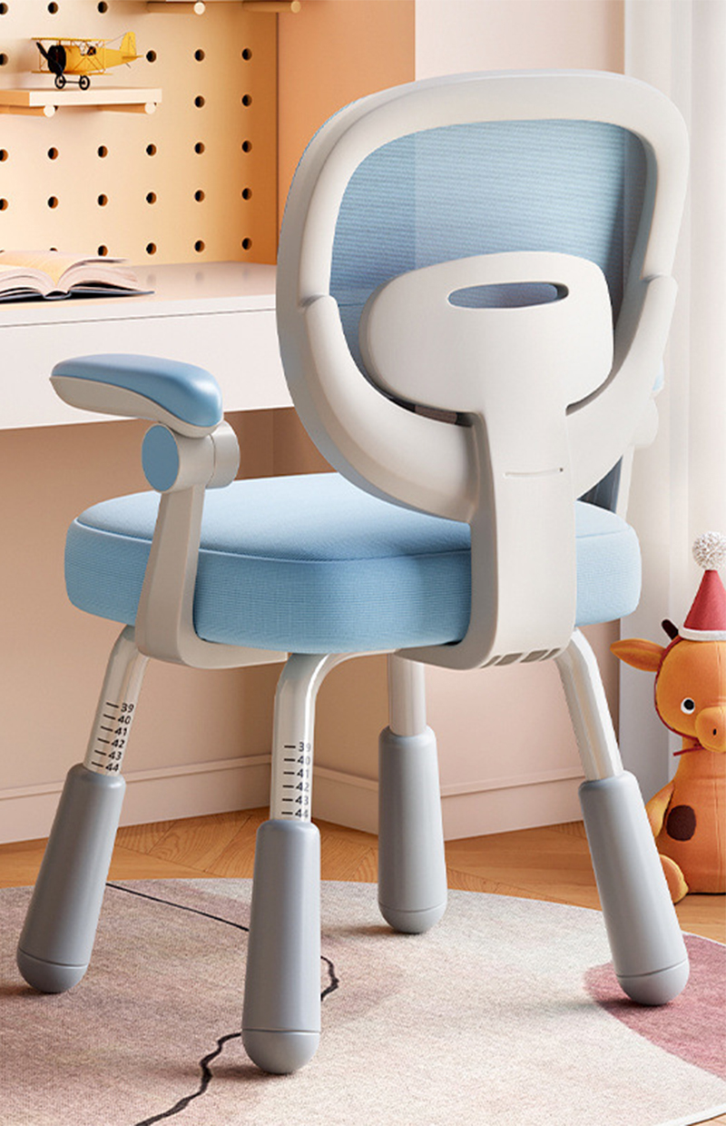 Flip armrest-blue [sponge style]