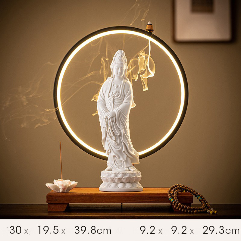 Kuan Yin with light set